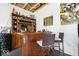 Entertain in this custom finished bar area, perfect for gatherings and game days at 259 Glenbrook Ln, Avon, IN 46123