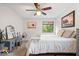 Inviting bedroom with plush carpeting, neutral walls, and ample natural light at 259 Glenbrook Ln, Avon, IN 46123