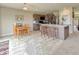 Stylish kitchen with island, stainless appliances, and cozy breakfast nook at 2615 Pumpkin Patch Ln, Indianapolis, IN 46229