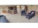 Comfortable living room showcasing plush seating and warm, neutral tones at 2615 Pumpkin Patch Ln, Indianapolis, IN 46229