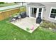 Outdoor patio complete with table, chairs, and grilling area at 2615 Pumpkin Patch Ln, Indianapolis, IN 46229