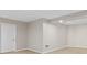Clean and unfinished basement area, perfect for storage or future customization at 4434 Hickory Ridge Blvd, Greenwood, IN 46143