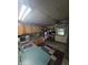 Kitchen features plenty of cabinet space, a skylight and modern appliances at 509 S E St, Arcadia, IN 46030