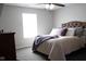 Bedroom featuring large window and natural lighting to create an open and airy feel at 6524 Amick Way, Indianapolis, IN 46268