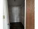 Interior view of a shelved walk-in closet with new LVP flooring at 7220 Village Pkwy Dr # 3, Indianapolis, IN 46254