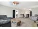 Upstairs living room with plush carpet and easy access to other rooms at 773 Bracknell Dr, Avon, IN 46123