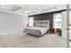 Bright and airy main bedroom with tray ceiling at 773 Bracknell Dr, Avon, IN 46123