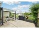 Outdoor patio with ample seating, grill, and lush green yard at 8126 Kilborn Way, Avon, IN 46123
