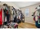 Functional walk-in closet with generous storage and organization options at 8126 Kilborn Way, Avon, IN 46123