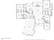Detailed floor plan showcasing the layout of the home, including bedrooms, bathrooms, kitchen, and living areas at 8301 Cooper Ln, Zionsville, IN 46077