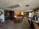 Open floor plan with the kitchen and dining area at 8664 S Nash Dr, Nineveh, IN 46164