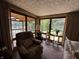 Relaxing sunroom with views at 8664 S Nash Dr, Nineveh, IN 46164