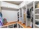 Convenient mudroom with storage and built-in bench at 8904 Carnation Dr, Noblesville, IN 46060