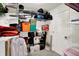Spacious walk-in closet with ample shelving at 9653 Cypress Way, Carmel, IN 46032