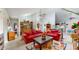 Bright living room featuring an open floor plan, with white painted walls and light colored flooring at 1067 Acadia Ct, Indianapolis, IN 46217