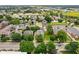 A bird's eye view shows this home's setting in a neighborhood with mature landscaping at 1531 N College Ave, Indianapolis, IN 46202