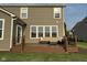Well maintained deck with furniture, perfect for relaxing or entertaining guests outdoors at 15961 Foothill Dr, Noblesville, IN 46060