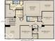 Second floor plan showing the owner's suite, three additional bedrooms, two bathrooms, a loft and laundry room at 17050 Daly Dr, Noblesville, IN 46062