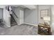 A spacious finished basement provides extra living space for a recreation or Gathering room at 2105 Granville Dr, Westfield, IN 46074