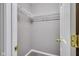 Organized closet space with ample shelving for storage solutions at 2289 Salem Park Dr, Indianapolis, IN 46239