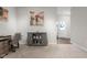 Cozy living room with neutral carpet, gray furniture, and ample natural light at 2421 Creek Bank Dr, Columbus, IN 47201