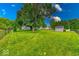 Lush, green backyard with plenty of space for play and recreation at 3025 Sable Ridge Ln, Greenwood, IN 46142