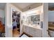 Bright bathroom with double sinks, walk-in closet, and tile floors at 3025 Sable Ridge Ln, Greenwood, IN 46142