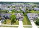 Charming home with a manicured lawn, mature tree, and a neighborhood setting at 6471 W Clearview Dr, McCordsville, IN 46055