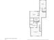 Detailed second floor plan featuring bedrooms, bathrooms, and closet spaces at 6691 Beekman Pl, Zionsville, IN 46077