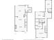 Detailed floor plan of the home, showing layout of rooms and measurements at 6691 Beekman Pl, Zionsville, IN 46077