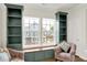 Charming living room with cozy seating, a window bench, and custom built-ins offers a relaxing space at 776 Templeton Dr, Carmel, IN 46032