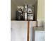 Water heater and HVAC system within storage room at 8113 Maple Stream Ln, Indianapolis, IN 46217