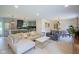 Bright and airy living space with a modern kitchen, dining area, and comfortable seating at 1015 Fox Hill Dr, Indianapolis, IN 46228