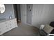 Bedroom with dresser, closet and reading nook at 12389 Titans Dr, Fishers, IN 46037