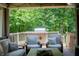 Outdoor deck with comfortable seating and a grill, perfect for relaxing or entertaining guests at 23119 Sonoma Ln, Cicero, IN 46034