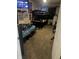 A shared bedroom with bunkbeds, a carpet floor, and a TV at 2412 Mars Hill St, Indianapolis, IN 46241