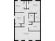 Floor plan showcasing the layout of the residence at 2524 E 17Th St, Indianapolis, IN 46218
