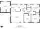 Detailed floor plan showcasing the layout of the home's rooms and dimensions at 31 Brooklyn Ct, Mooresville, IN 46158