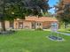 Charming clubhouse featuring well-manicured lawns and beautiful landscaping at 4329 Rutgers Dr # 40B, Anderson, IN 46013