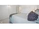 Comfortable bedroom featuring neutral walls and carpet at 5269 Deer Creek Dr, Indianapolis, IN 46254