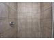Shower with neutral tile, chrome faucet, and clean lines at 6143 Schoolwood Dr, Indianapolis, IN 46224