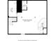 Basement floorplan includes recreation room, utility room, bathroom and wet bar at 7743 Camelback Dr, Indianapolis, IN 46250