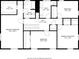 Second floorplan featuring primary bedrooms with walk-in closets and two bathrooms at 7743 Camelback Dr, Indianapolis, IN 46250