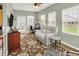 Living room features lots of natural light, a view of the exterior, and a recliner at 1163 Meadowlark Dr, Greenwood, IN 46143