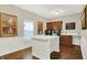 Laundry room with modern washer, dryer, and custom cabinets offering ample storage space at 15410 Mission Hills Dr, Carmel, IN 46033