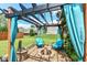 Relaxing pergola with comfortable seating and fire pit, ideal for enjoying tranquil outdoor moments at 2020 Treving Dr, Cicero, IN 46034