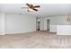 Large bonus room with plush carpeting, bathroom access, and natural light at 21491 Raccoon Ct, Noblesville, IN 46062