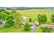 Sprawling property featuring a charming home, lush greenery, and a spacious yard at 333 N Windswept Rd, Greenfield, IN 46140