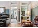 Interior view showcasing access to multiple rooms and a glimpse of the home's layout at 409 N Sycamore St, Martinsville, IN 46151
