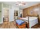 Main bedroom with an attached closet at 409 N Sycamore St, Martinsville, IN 46151